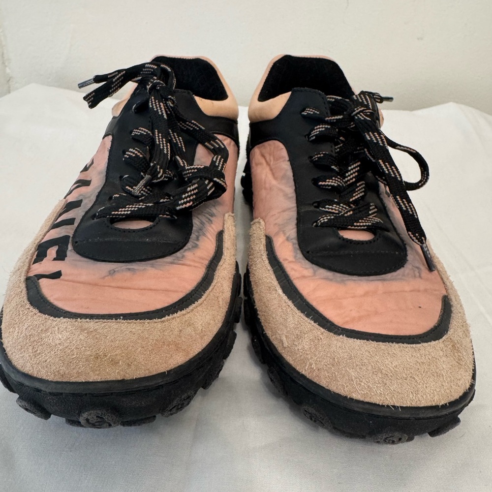 Chanel Sneakers Nylon/calfskin size 7.5